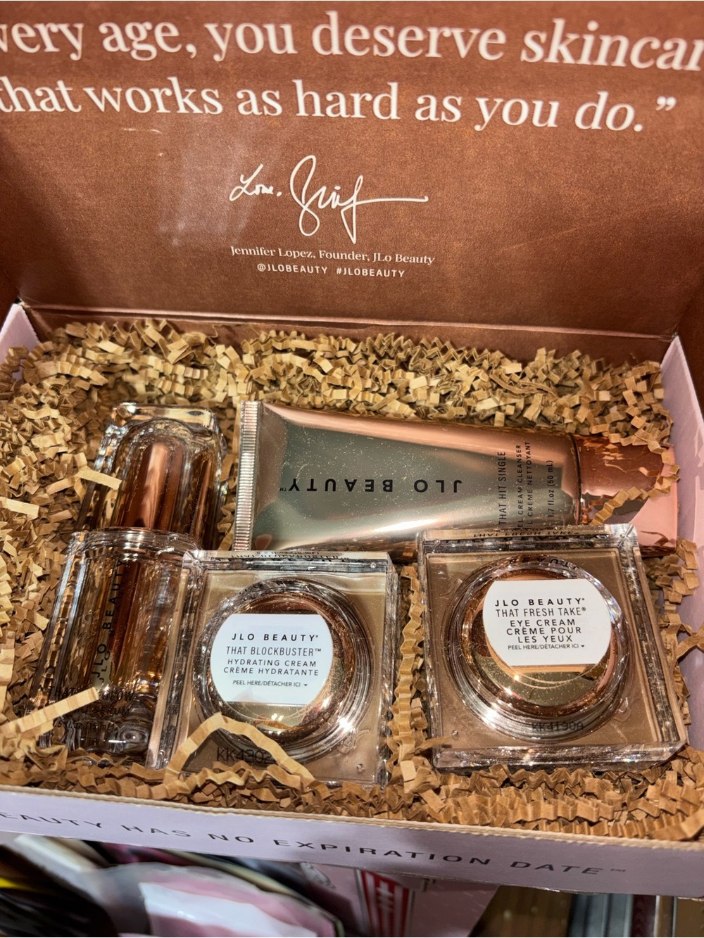 JLo Beauty Skincare Discovery set